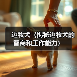 边牧犬(揭秘边牧犬的智商和工作能力) 边牧犬(揭秘边牧犬的智商和工作能力)