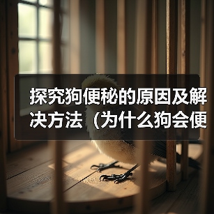 探究狗便秘的原因及解决方法(为什么狗会便秘以及如何帮助它们恢复正常排便) 探究狗便秘的原因及解决方法(为什么狗会便秘以及如何帮助它们恢复正常排便)