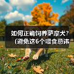 如何正确饲养萨摩犬?(避免这6个喂食忌讳,让你的萨摩犬健康快乐) 如何正确饲养萨摩犬?(避免这6个喂食忌讳,让你的萨摩犬健康快乐)