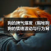 狗的脾气爆发(揭秘狗狗的情绪波动与行为背后的原因) 狗的脾气爆发(揭秘狗狗的情绪波动与行为背后的原因)
