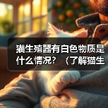 猫生殖器有白色物质是什么情况?(了解猫生殖器异常中的白色分泌物) 猫生殖器有白色物质是什么情况?(了解猫生殖器异常中的白色分泌物)