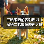 二哈眼睛的多彩世界(揭秘二哈眼睛颜色之谜) 二哈眼睛的多彩世界(揭秘二哈眼睛颜色之谜)