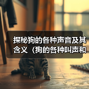 狗的叫声藏着多少秘密?揭秘狗狗各种声音背后的含义 狗的叫声藏着多少秘密?揭秘狗狗各种声音背后的含义