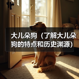 为何成为传统贵族犬?大儿朵狗的魅力全解析 为何成为传统贵族犬?大儿朵狗的魅力全解析