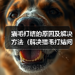 如何有效解决猫毛打结问题?5招让猫咪毛发顺滑 如何有效解决猫毛打结问题?5招让猫咪毛发顺滑