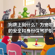 宠物狗牌刻什么内容好?个性化设计全解析 宠物狗牌刻什么内容好?个性化设计全解析