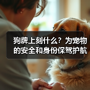 宠物狗牌刻什么内容好?个性化设计全解析 宠物狗牌刻什么内容好?个性化设计全解析