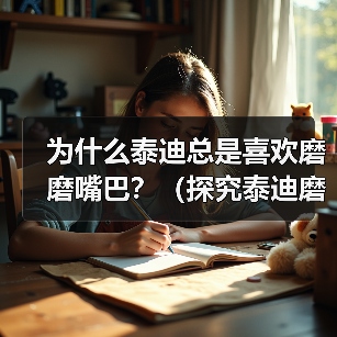 泰迪总磨嘴巴?揭秘背后原因及科学应对方法 泰迪总磨嘴巴?揭秘背后原因及科学应对方法