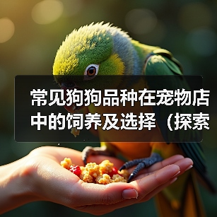 常见狗狗品种在宠物店中的饲养及选择(探索宠物店中多样的狗狗品种和选择技巧) 常见狗狗品种在宠物店中的饲养及选择(探索宠物店中多样的狗狗品种和选择技巧)