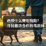 选择什么宠物狗狗?(寻找最适合你的毛茸伴侣) 选择什么宠物狗狗?(寻找最适合你的毛茸伴侣)