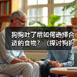 狗狗吐了后如何选择合适的食物?(探讨狗狗吐了后饮食调理的关键) 狗狗吐了后如何选择合适的食物?(探讨狗狗吐了后饮食调理的关键)