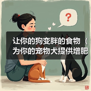 让你的狗变胖的食物(为你的宠物犬提供增肥的健康饮食) 让你的狗变胖的食物(为你的宠物犬提供增肥的健康饮食)