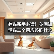 两个月英国短毛猫怎么吃才健康？饮食全攻略