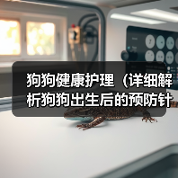 狗狗健康护理（详细解析狗狗出生后的预防针接种计划）