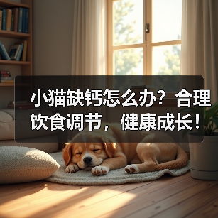 小猫缺钙怎么办？合理饮食调节，健康成长！（为小猫提供适宜的食物，预防钙缺乏问题）