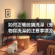 如何正确给猫洗澡(宠物猫洗澡的注意事项及步骤) 如何正确给猫洗澡(宠物猫洗澡的注意事项及步骤)