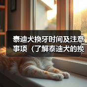 泰迪犬换牙时间及注意事项（了解泰迪犬的换牙周期，帮助它们健康成长）