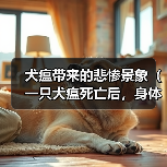 犬瘟带来的悲惨景象（一只犬瘟死亡后，身体经历了怎样的变化？）
