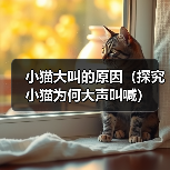 小猫大叫的原因(探究小猫为何大声叫喊) 小猫大叫的原因(探究小猫为何大声叫喊)