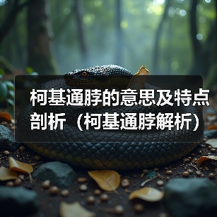 柯基通脖的意思及特点剖析（柯基通脖解析）