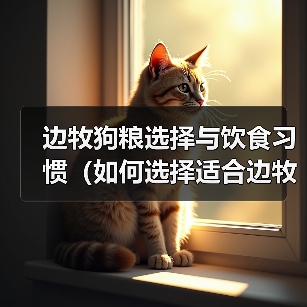 边牧狗粮选择与饮食习惯(如何选择适合边牧的狗粮和养成良好的饮食习惯) 边牧狗粮选择与饮食习惯(如何选择适合边牧的狗粮和养成良好的饮食习惯)