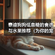 泰迪狗狗低血糖的食谱与水果推荐(为你的宠物选择合适的水果,让泰迪狗狗健康快乐) 泰迪狗狗低血糖的食谱与水果推荐(为你的宠物选择合适的水果,让泰迪狗狗健康快乐)