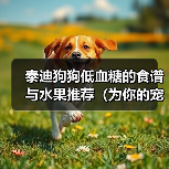 泰迪狗狗低血糖的食谱与水果推荐(为你的宠物选择合适的水果,让泰迪狗狗健康快乐) 泰迪狗狗低血糖的食谱与水果推荐(为你的宠物选择合适的水果,让泰迪狗狗健康快乐)