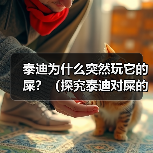 泰迪为什么突然玩它的屎？（探究泰迪对屎的行为和动机）