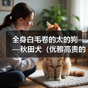 全身白毛卷的太的狗——秋田犬(优雅高贵的秋田犬,纯白外表带来的魅力) 全身白毛卷的太的狗——秋田犬(优雅高贵的秋田犬,纯白外表带来的魅力)