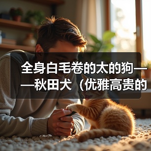 全身白毛卷的太的狗——秋田犬(优雅高贵的秋田犬,纯白外表带来的魅力) 全身白毛卷的太的狗——秋田犬(优雅高贵的秋田犬,纯白外表带来的魅力)