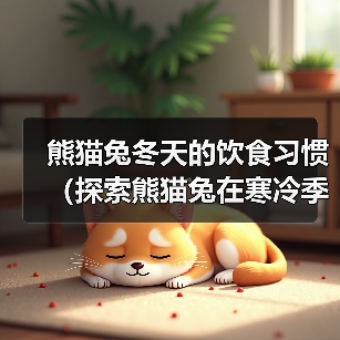 熊猫兔冬天的饮食习惯(探索熊猫兔在寒冷季节的食物选择) 熊猫兔冬天的饮食习惯(探索熊猫兔在寒冷季节的食物选择)