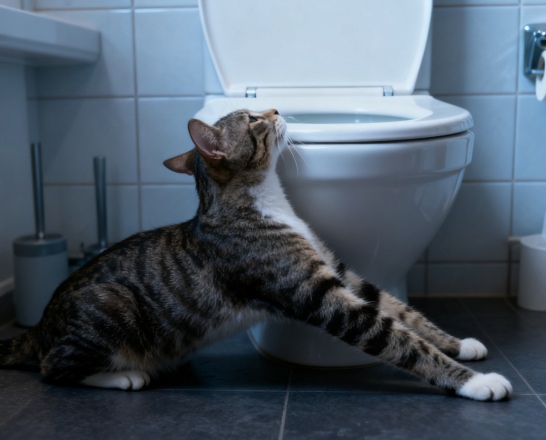 猫咪爱喝洗脚水原因解析，潜在健康风险与预防方法